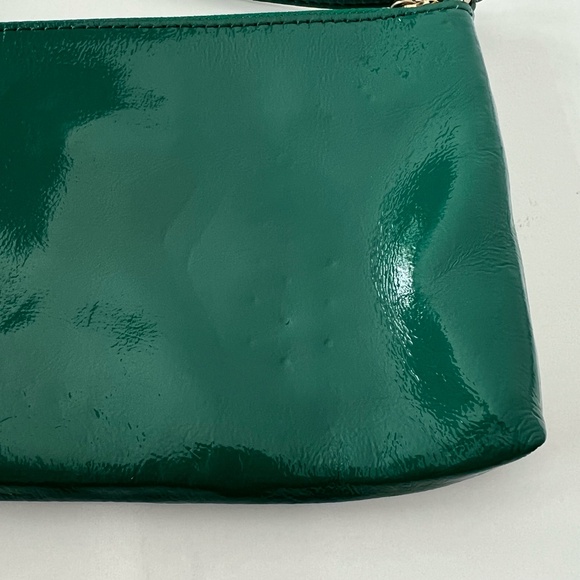 Cole Haan Mini Jitney Ali Crossbody Bag Patent Leather in Green - Picture 5 of 5